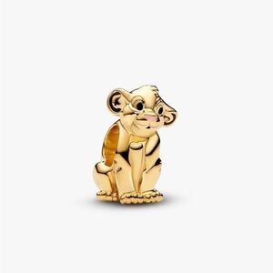 925 Simba Lion King Bracelet Charm For Pandora Bracelets & The Like-NEW